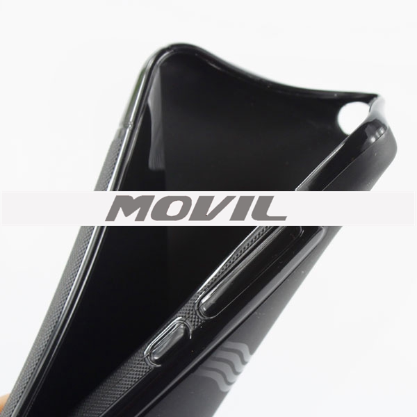 NP-1938 Transparente tpu funda para Huawei Honor 4X-5